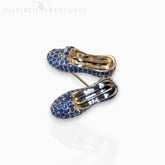 Wizard of Oz Dorothy Sapphire Slippers - Brooch